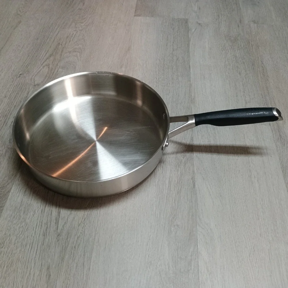 Calphalon Select Stainless Skillet 3 Quart 10 Inch 5003 No Lid